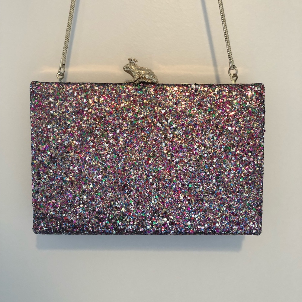 Kate Spade Glitter Clutch - I Kissed a Frog